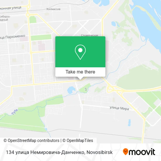 134 улица Немировича-Данченко map