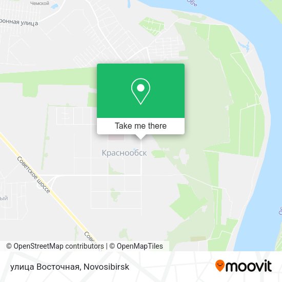 улица Восточная map