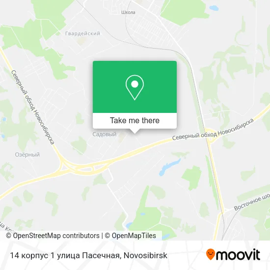 14 корпус 1 улица Пасечная map
