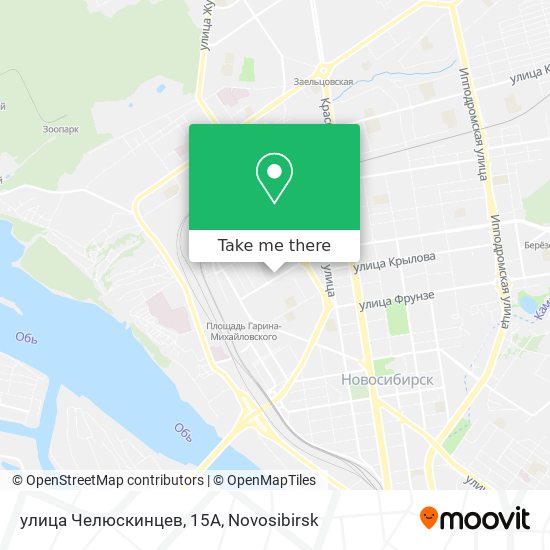 улица Челюскинцев, 15А map