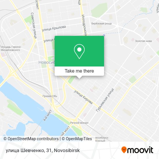 улица Шевченко, 31 map