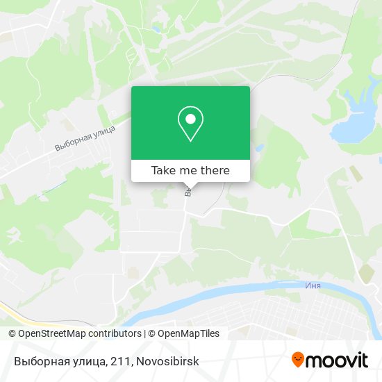 Выборная улица, 211 map