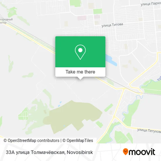 33А улица Толмачёвская map