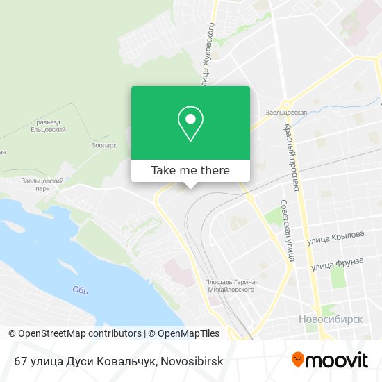 67 улица Дуси Ковальчук map