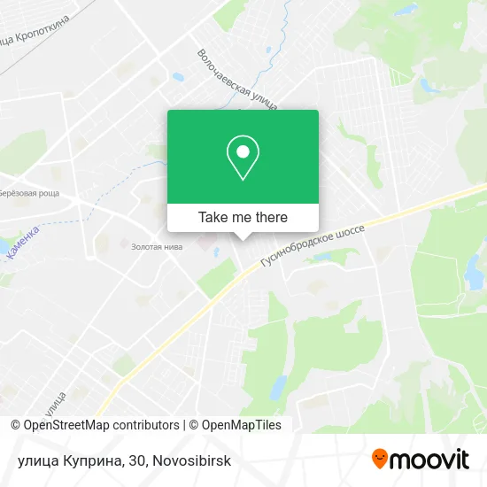 улица Куприна, 30 map