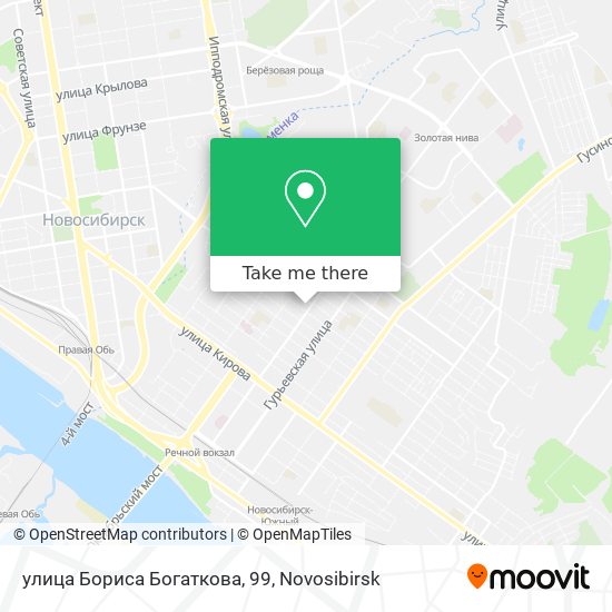 улица Бориса Богаткова, 99 map