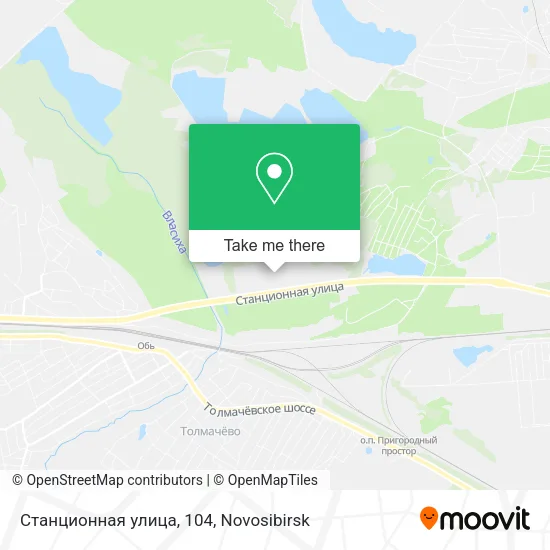 Станционная улица, 104 map