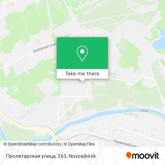 Пролетарская улица, 263 map