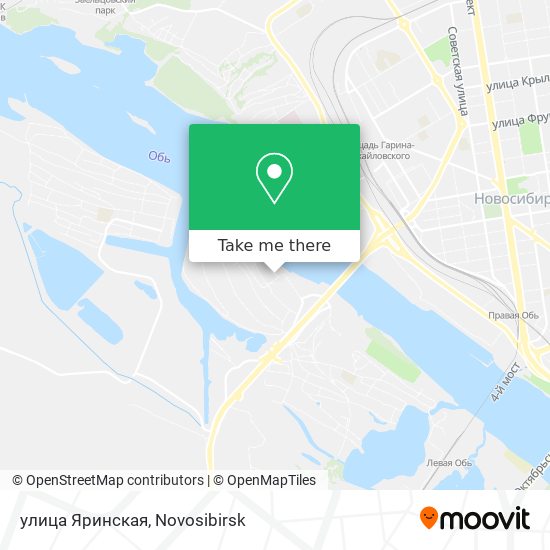 улица Яринская map
