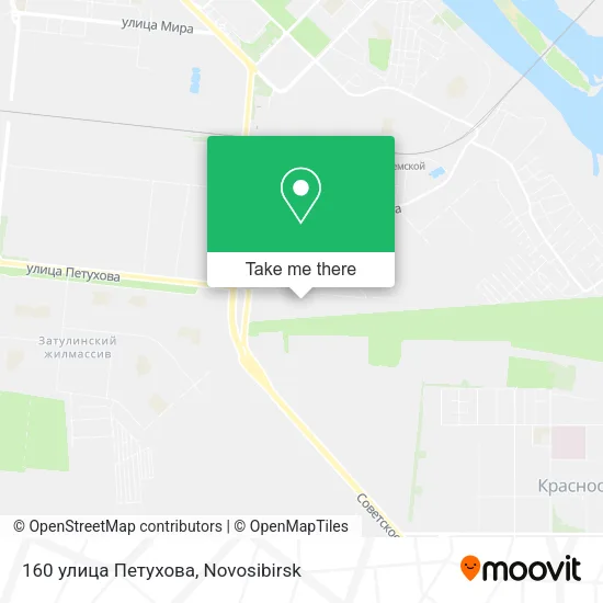 160 улица Петухова map