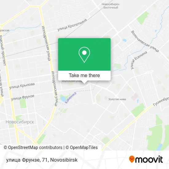 улица Фрунзе, 71 map