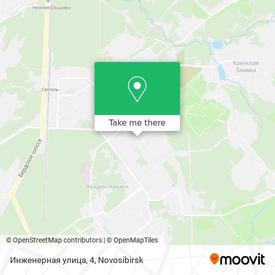 Инженерная улица, 4 map