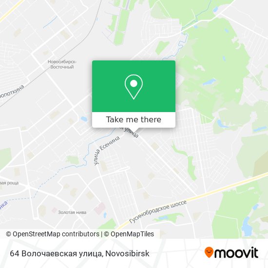 64 Волочаевская улица map