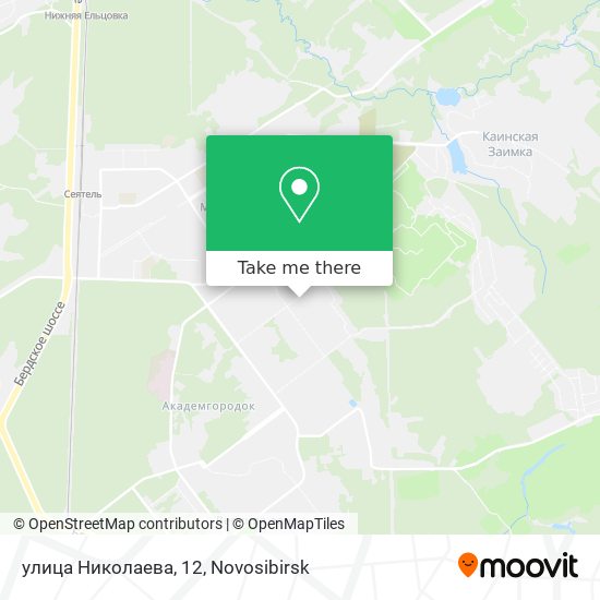 улица Николаева, 12 map