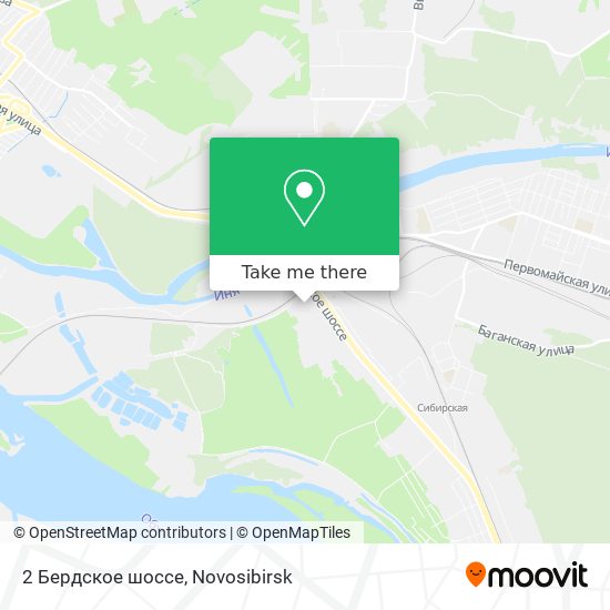 2 Бердское шоссе map
