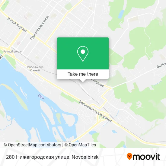 280 Нижегородская улица map