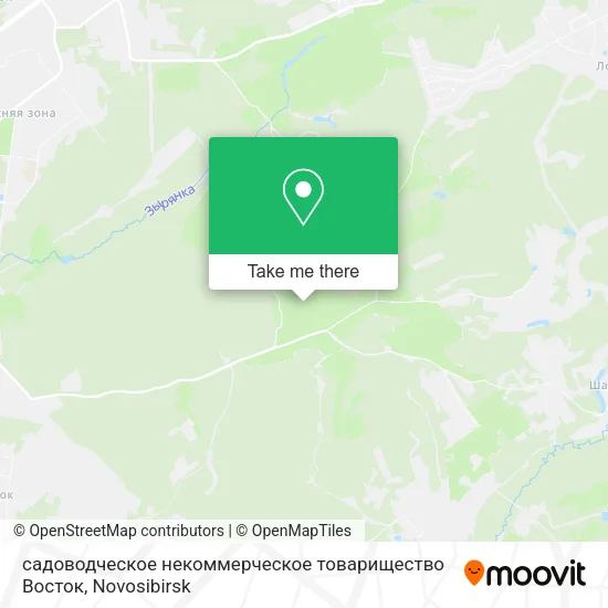 садоводческое некоммерческое товарищество Восток map