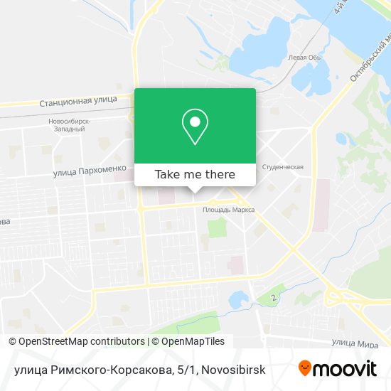 улица Римского-Корсакова, 5/1 map