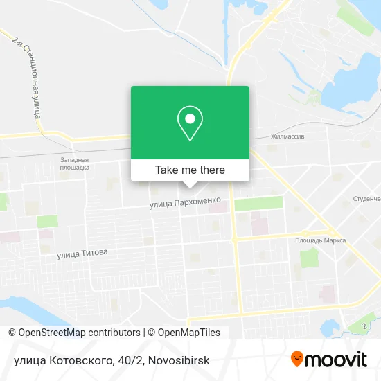 улица Котовского, 40/2 map