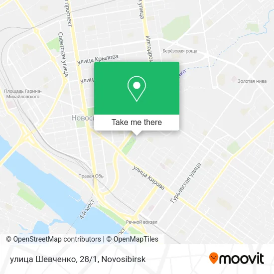 улица Шевченко, 28/1 map
