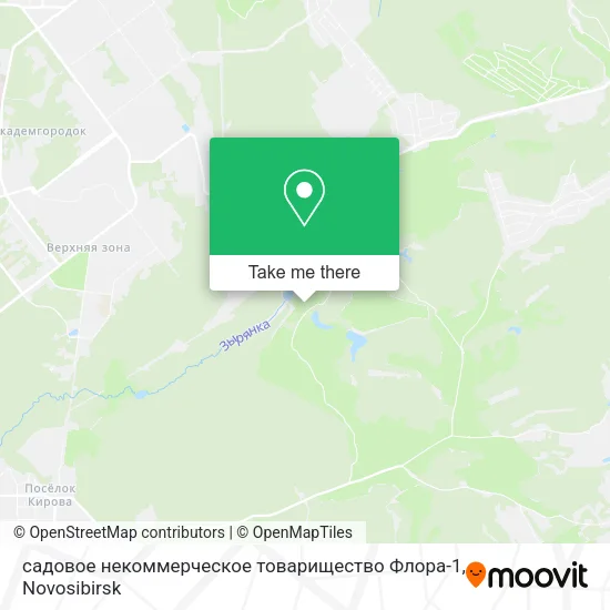 садовое некоммерческое товарищество Флора-1 map