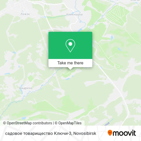 садовое товарищество Ключи-3 map
