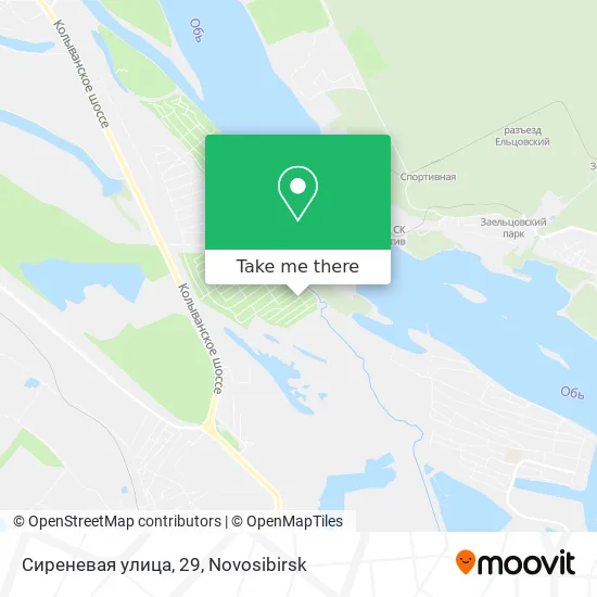 Сиреневая улица, 29 map