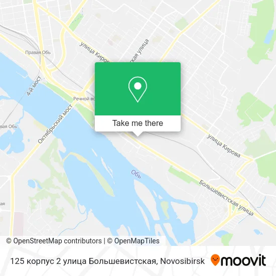 125 корпус 2 улица Большевистская map