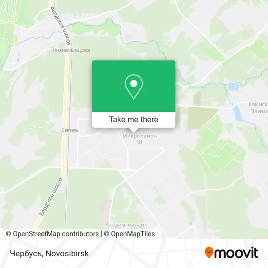 Чербусь map