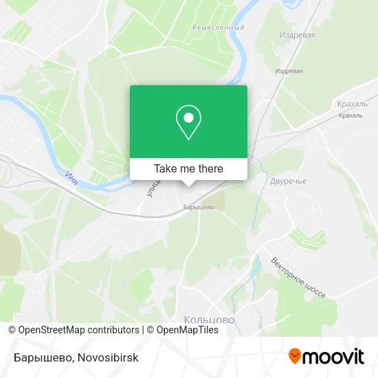 Барышево map