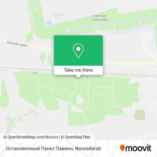 Остановочный Пункт Павино map