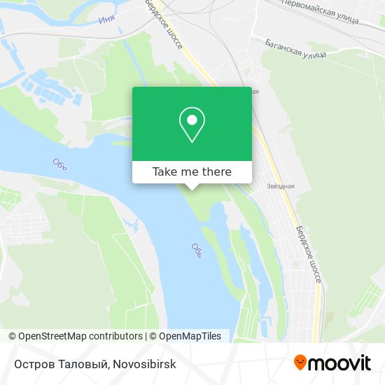 Остров Таловый map