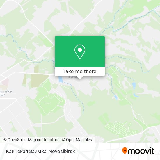 Каинская Заимка map