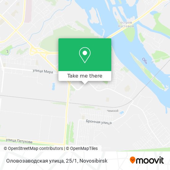 Оловозаводская улица, 25/1 map