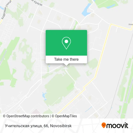 Учительская улица, 66 map