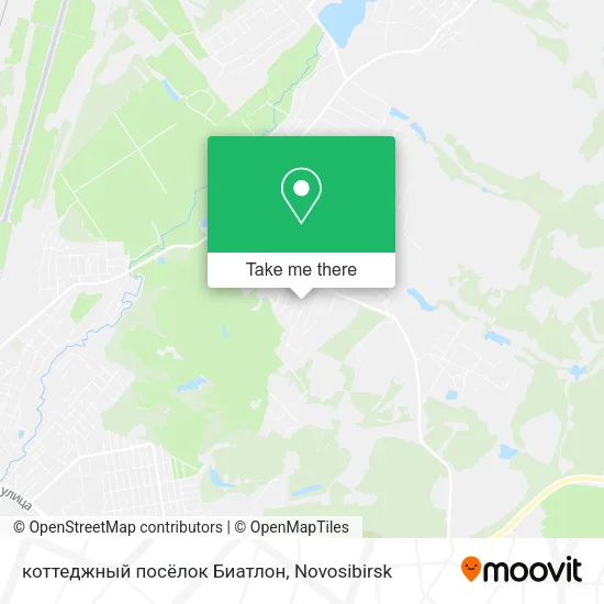 коттеджный посёлок Биатлон map