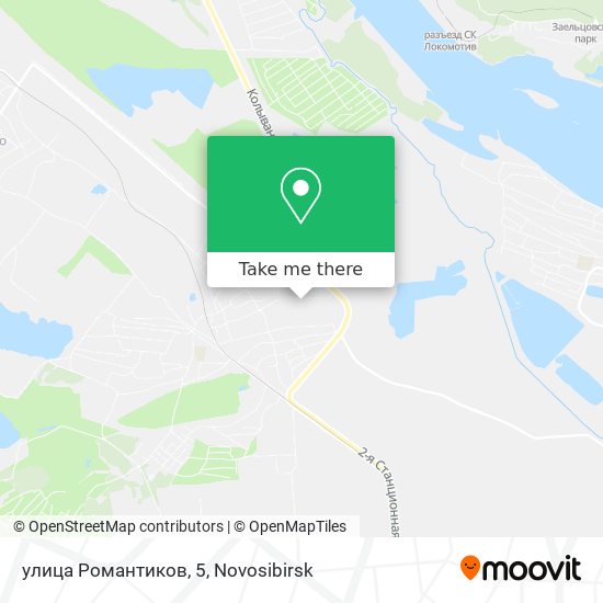 улица Романтиков, 5 map