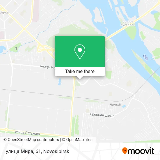 улица Мира, 61 map