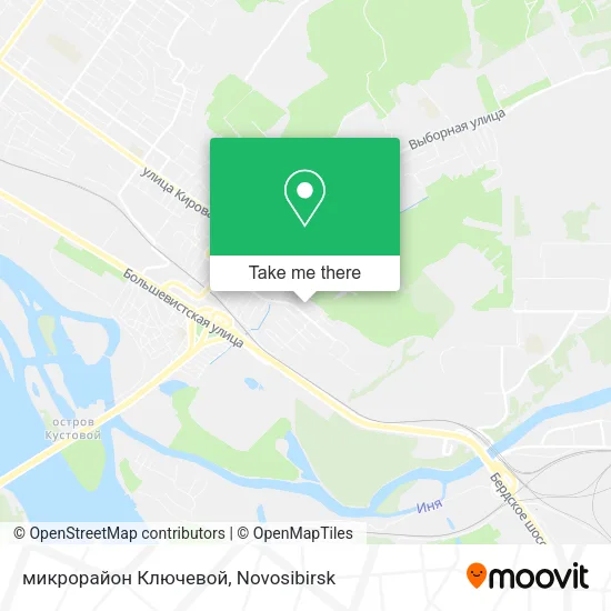 микрорайон Ключевой map