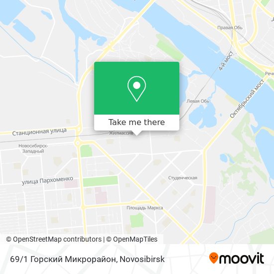 69/1 Горский Микрорайон map