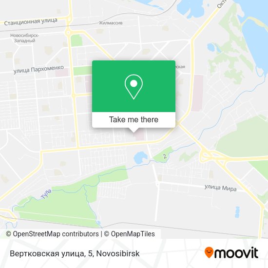 Вертковская улица, 5 map