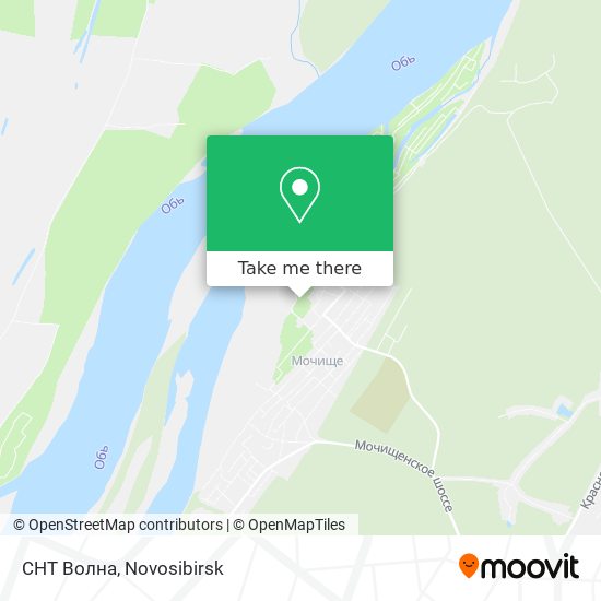 СНТ Волна map