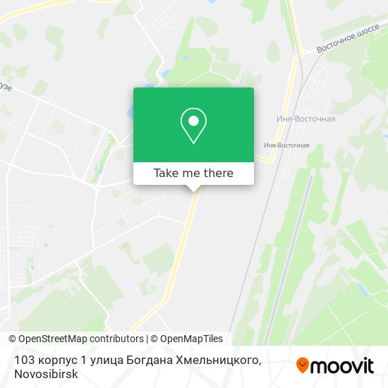 103 корпус 1 улица Богдана Хмельницкого map