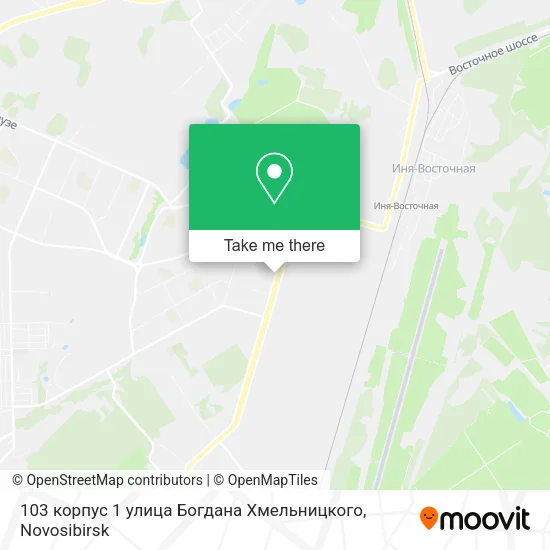 103 корпус 1 улица Богдана Хмельницкого map