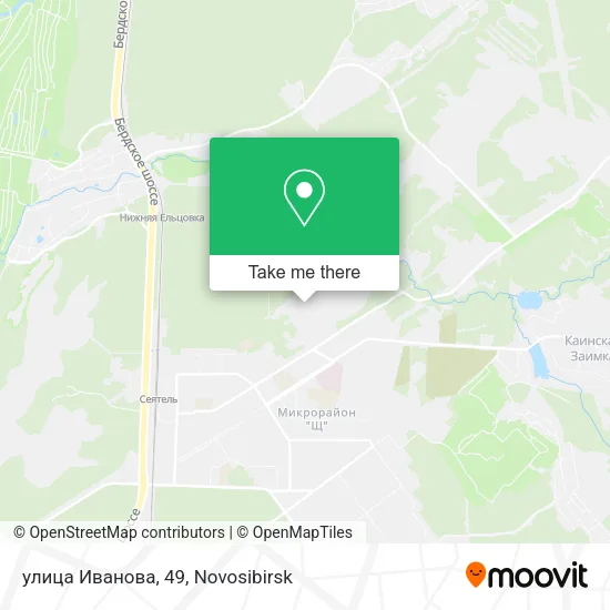 улица Иванова, 49 map