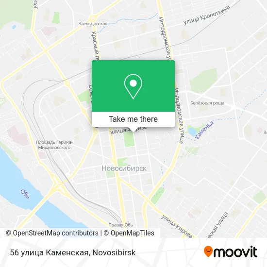 56 улица Каменская map