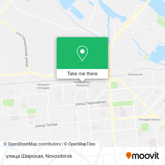 улица Широкая map