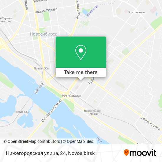 Нижегородская улица, 24 map