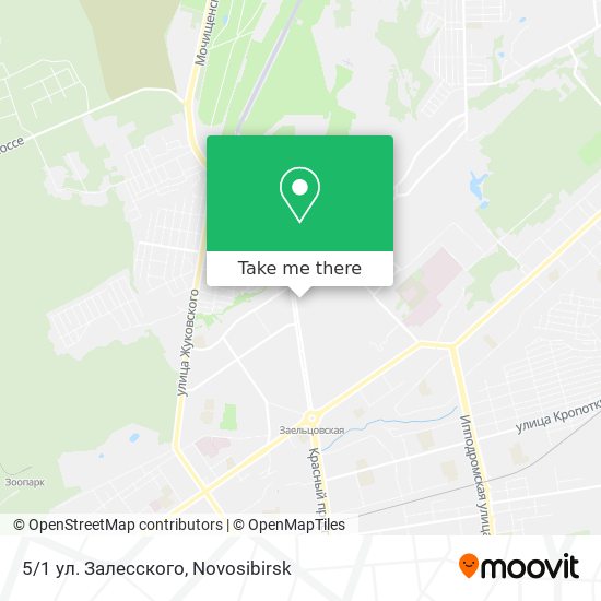 5/1 ул. Залесского map