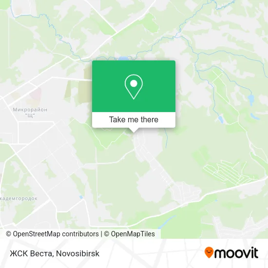ЖСК Веста map